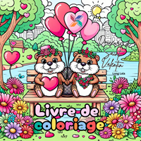 Castor mon Valentin ! Un doux livre de coloriage cadeau pour tous les âges