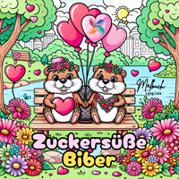 Biber, mein Valentin! Ein süßes Malbuch Geschenk für alle Altersgruppen